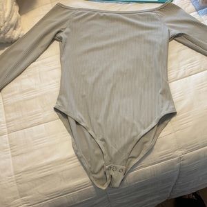 Off the shoulder long sleeve